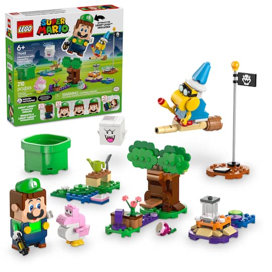 LEGO® Super Mario™ Adventures with Interactive LEGO® Luigi™ 71440 in Pink | 11.1" x 10.31" x 2.32" | Michaels®
